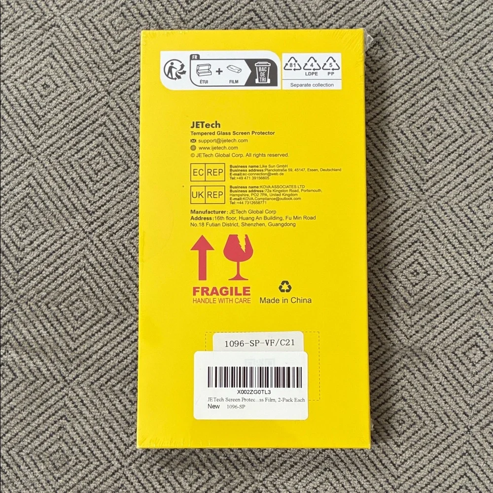 JETech Tempered Glass Screen Protector for iPhone 11